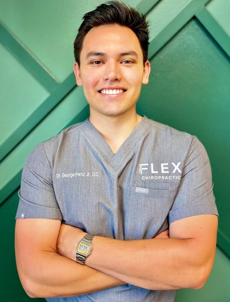 Dr. George, trusted chiropractor in Pearland, TX providing expert chiropractic care at Flex Chiropractic.