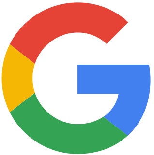 Google search icon in blue, red, yellow, and green colors